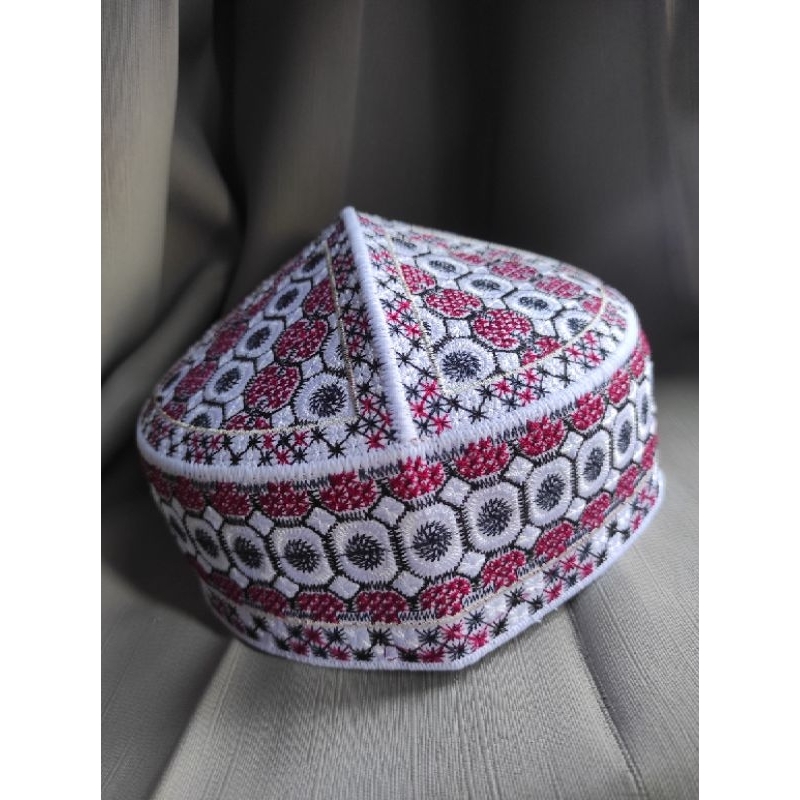 Best Sale Peci Pakistan Exclusive / Peci Full Bordir / Peci Pria / Kopiah Pakistan / Songkok Grosir