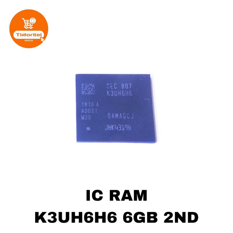 IC RAM K3UH6H6 6GB 2ND