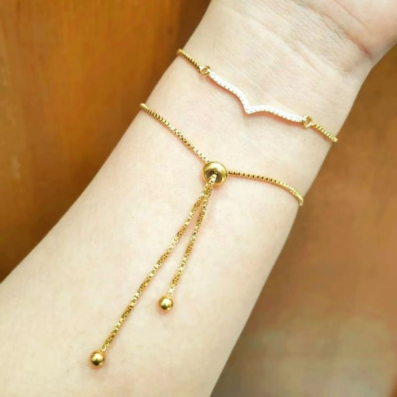 gelang tangan serut Titanium V ,GELANG SERUT FUJI ANTI LUNTUR