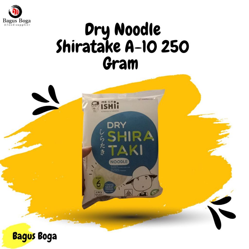 

Dry Noodle Shiratake A-10 250 Gram