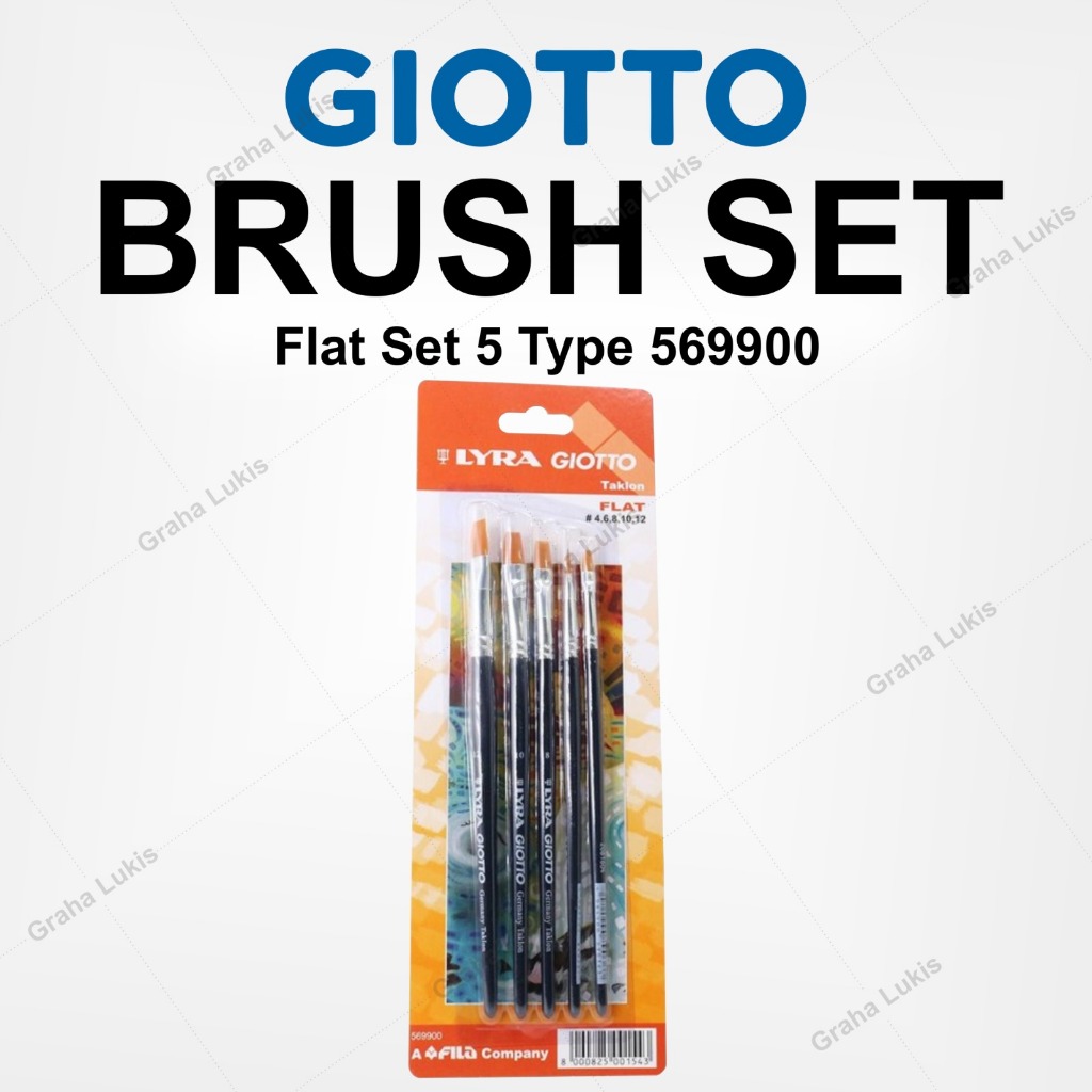 

Lyra Giotto Brush Flat Set 5 569900