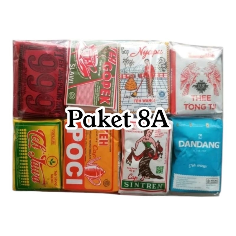 

PAKET 8 TEH KHAS ANGKRINGAN SOLO (999 GOPEK NYAPU TONGTJI JAWA POCI SINTREN DANDANG)