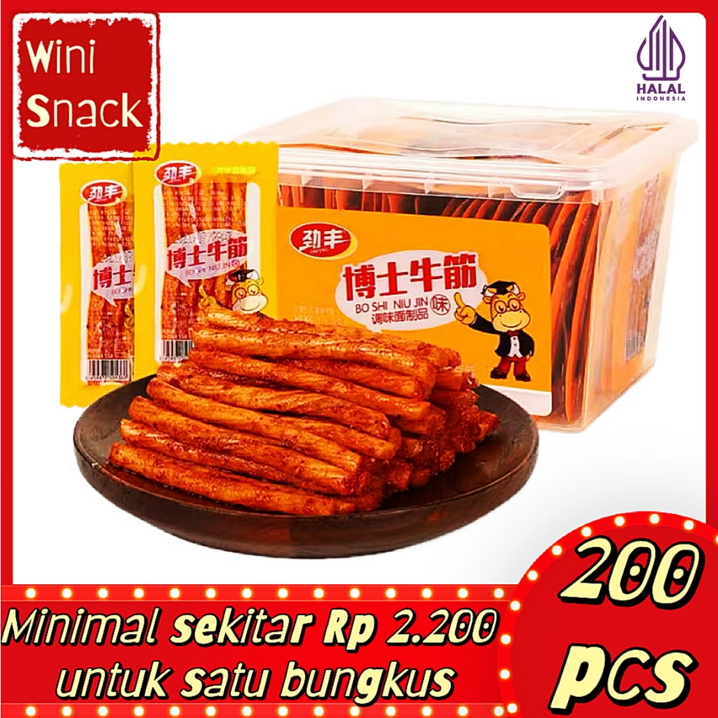 

【HALAL】【JINGFENG】Grosir Vegetarian Latiao Mini Portabel Kampus Lezat Terlaris