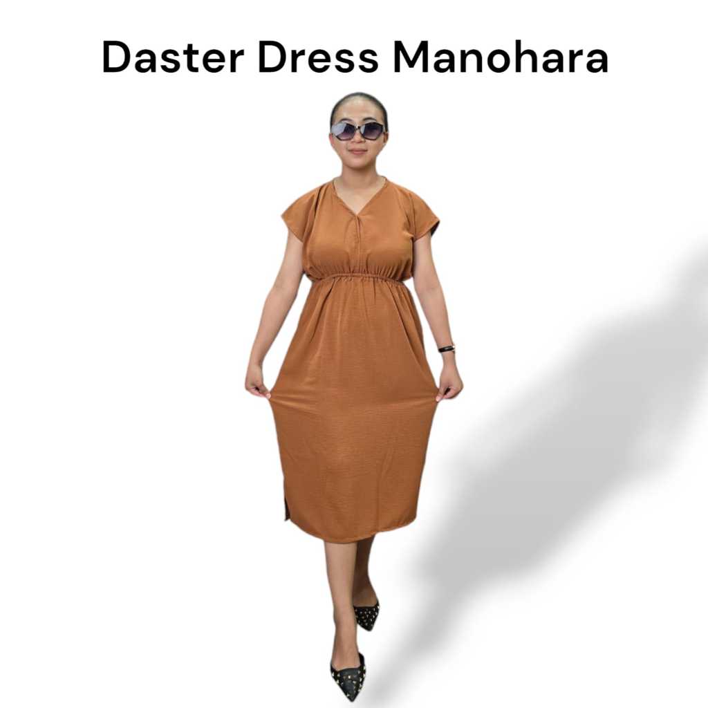 Daster Manohara | Daster Bali Polos Jumbo | Daster Dress Manohara Polos