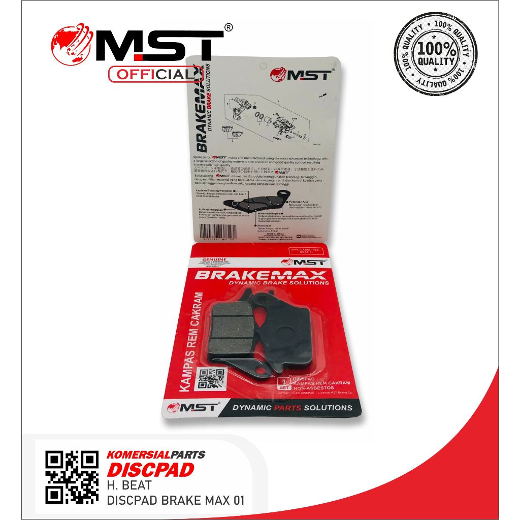 DISPAD BEAT FI KAMPAS REM DEPAN CAKRAM BEAT FI