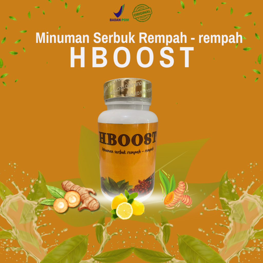 

HBOOST Minuman Serbuk Rempah BPOM Approve
