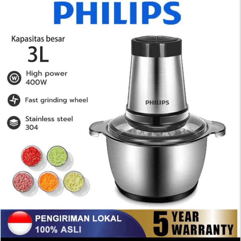 PROMO COOPER PHILIPS FOOD BLENDER PENGGILING DAGING SERBAGUNA