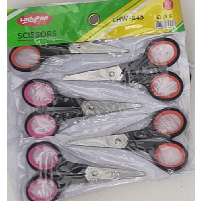 

GUNTING LADYPOP GG KARET LHW 4.5" 845 / gunting kecil 12cm satuan (1pcs)