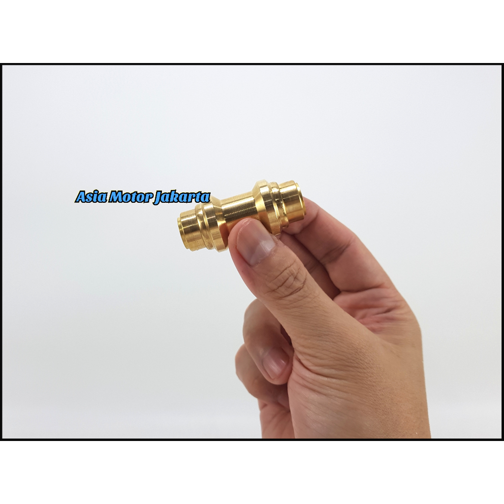 Connector - Nepel Selang Angin 12mm-12mm Asli - Truck Hino Lohan