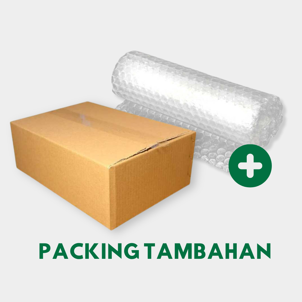 

Packing Tambahan Kardus Atau Bubble Warp