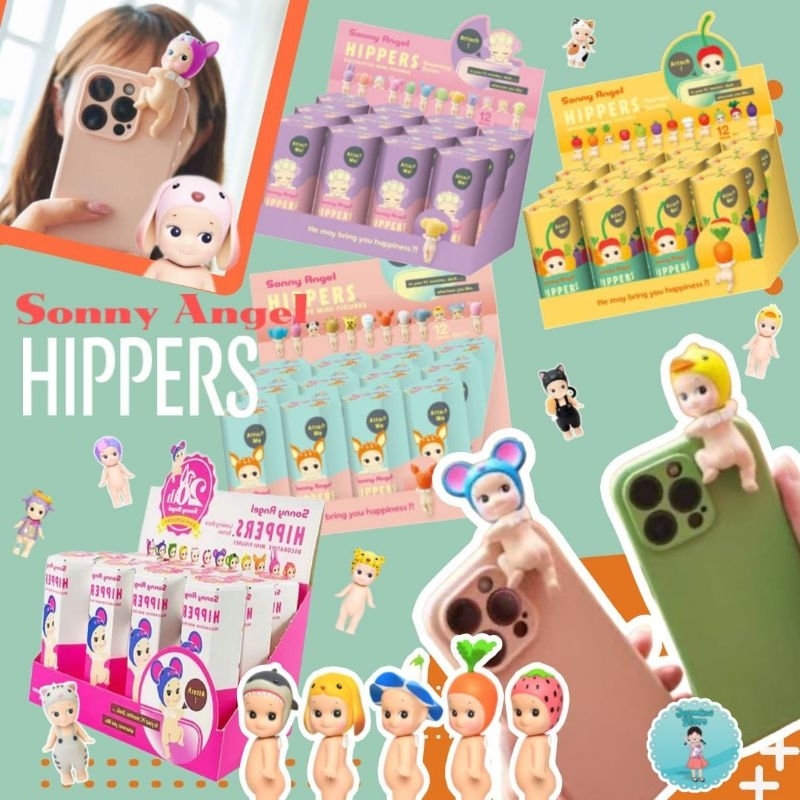 Sonny Angel Hippers Looking Back Dreaming Animal Harvest Standing Wonderland Cactus Rabbit/Hiasan Hp