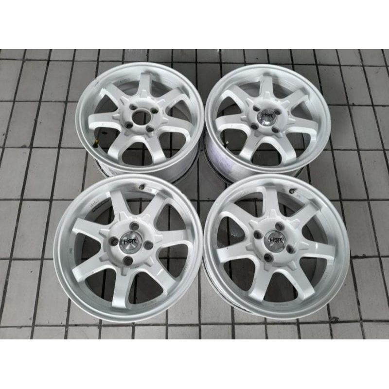Velg Mobil Second BOROKO TJH HSR R15 Brio Yaris Agya Sigta Swiff Sirion