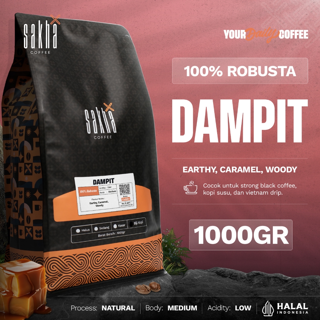 

Biji Kopi Fine Robusta Dampit Malang Coffee Roast Beans Espresso 1 Kg Biji Bubuk Roastery