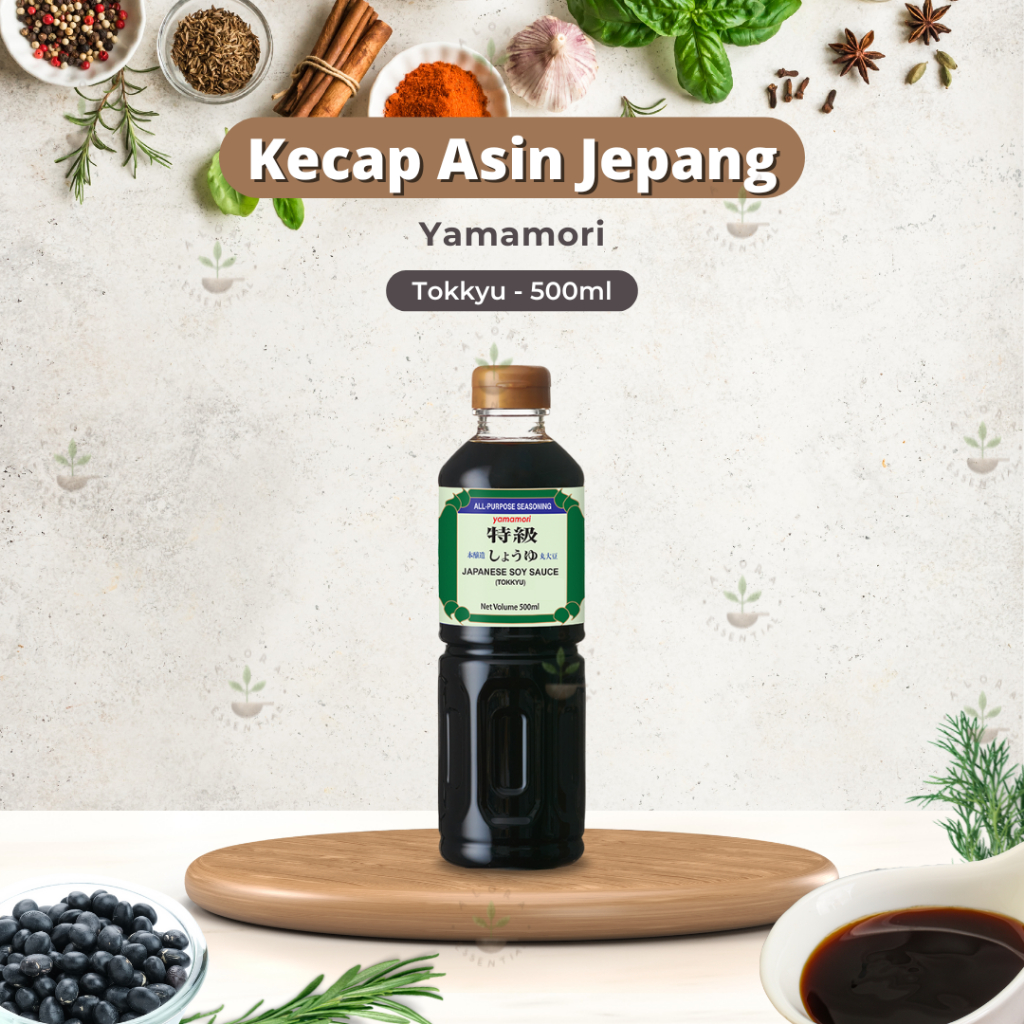 

Yamamori Kecap Asin Soy Sauce Extra 500ml - All Purpose Japanese Sauce