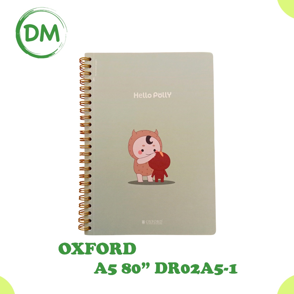 

DR02A5-1 OXFORD MEMO SPIRAL NOTEBOOK 80'