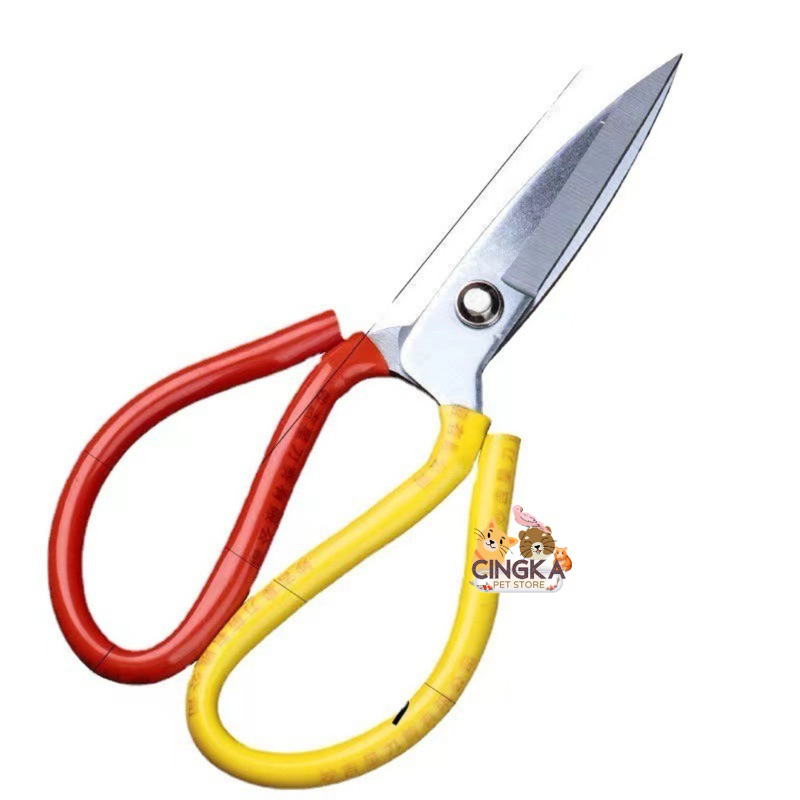 

Gunting Kodok Serbaguna 20cm / Gunting Seng Kodok Tebal l Gunting Pemotong Kertas l Kulit l Kain / Gunting Potong Bahan Kain - Tailor Scissors - Gunting Kodok merk BUTTERFLY super tajam gagang karet anti slip high quality besi anti karat kuat rapi potong