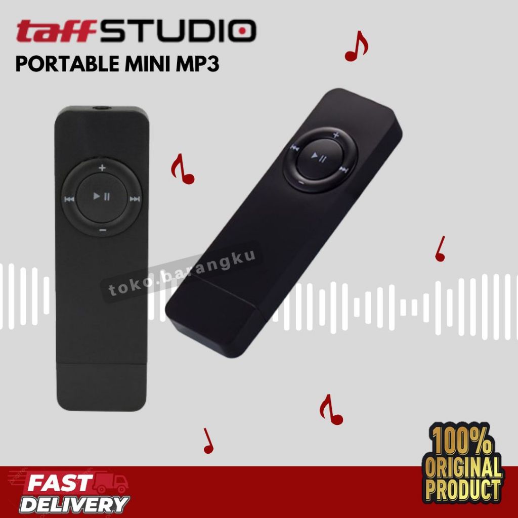 Pemutar Musik Mp3 Mini Player Lagu Kecil Portable Micro SD TF Card Murah Terbaik