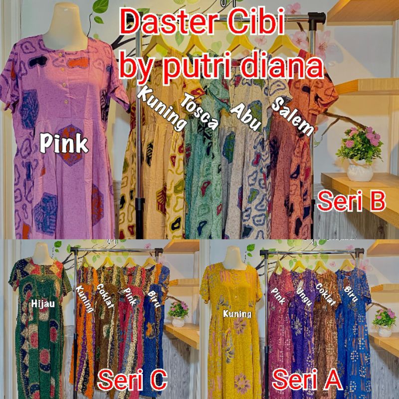 OBRAL MURAH DASTER BATIK PUTRI DIANA ORIGINAL CIBI DASTER BUSUI DASTER PEKALONGAN