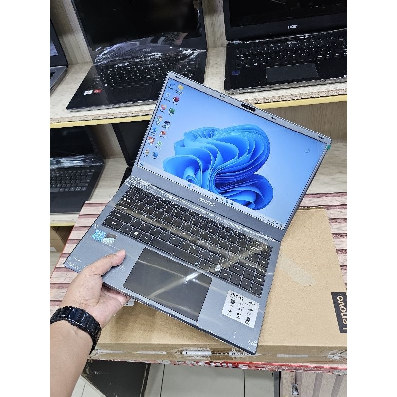 LAPTOP LEPTOP AXIOO HYPE 1 RAM RAM 4GB SSD  128GB WINDOWS 11 GENERASI TERBARU AXIOO