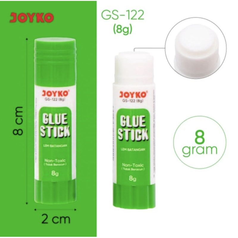 

Lem Stick Joyko GS-122 (3btl)