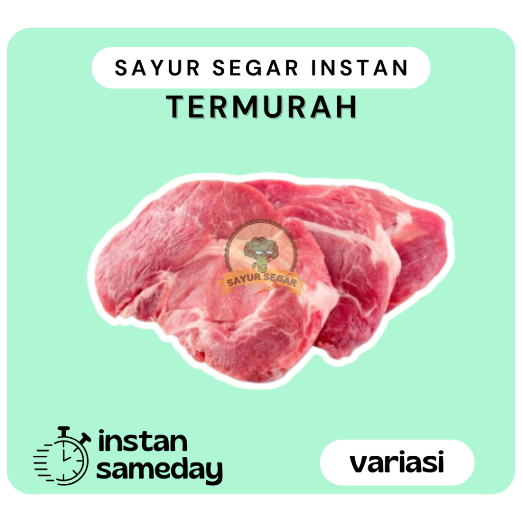 

Daging Kambing Segar - Sayur Segar Instan