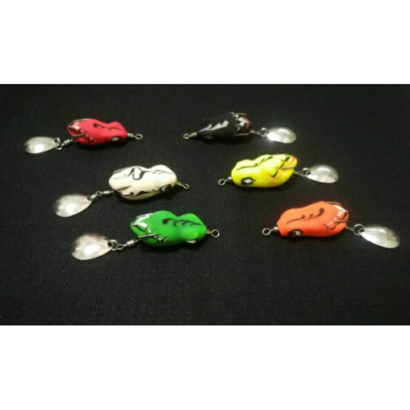 Umpan Soft Frog 2.5 cm Humaiza Lure Killer...SIAP PAKAI