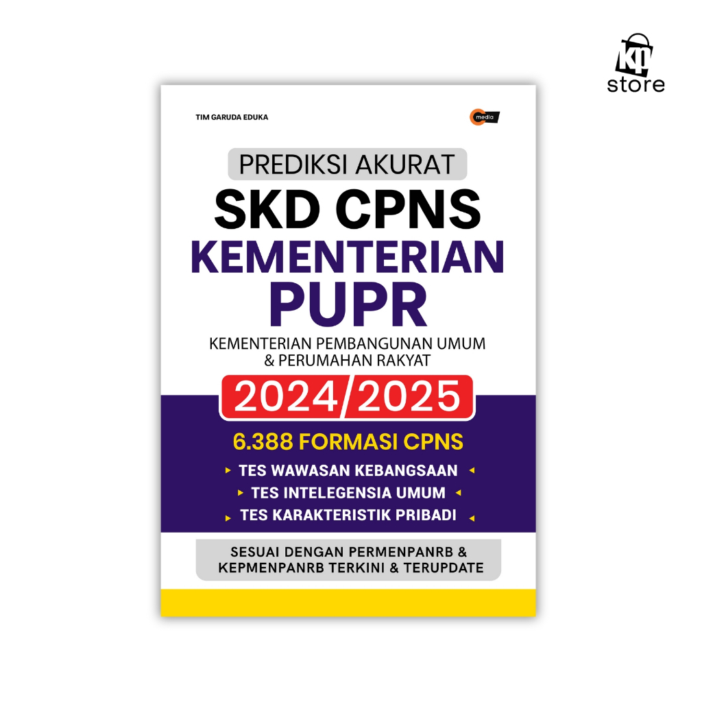 Kawan Pustaka - Soal Prediksi Akurat SKD CPNS KEMENTERIAN PUPR 2024-2025