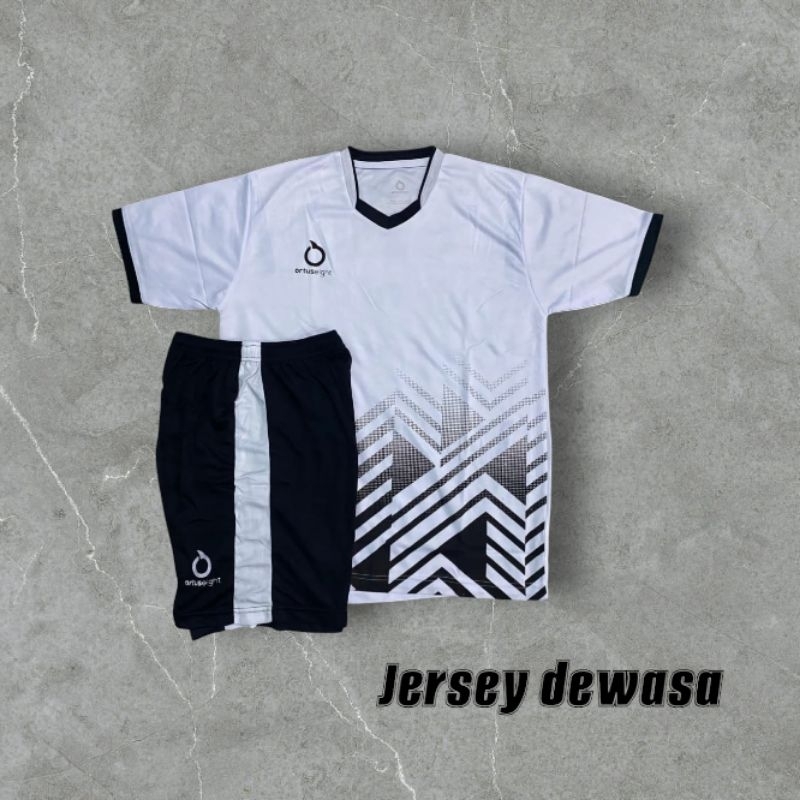 Stelan Jersey bola/folly dewasa(custome sablon)