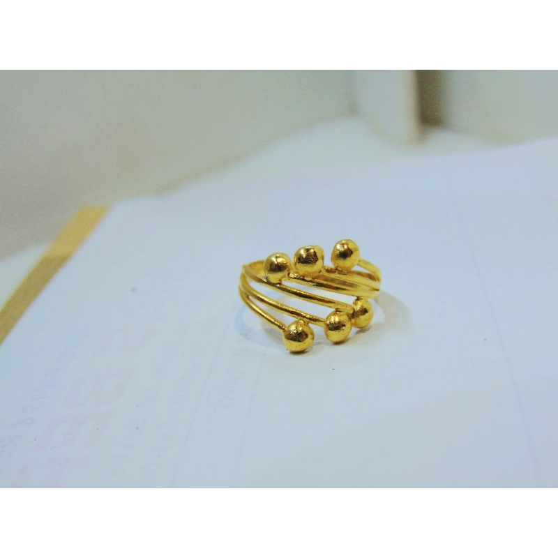 Cincin Emas Muda/ Cincin Emas 1gr/ Cincin Wanita Emas Muda