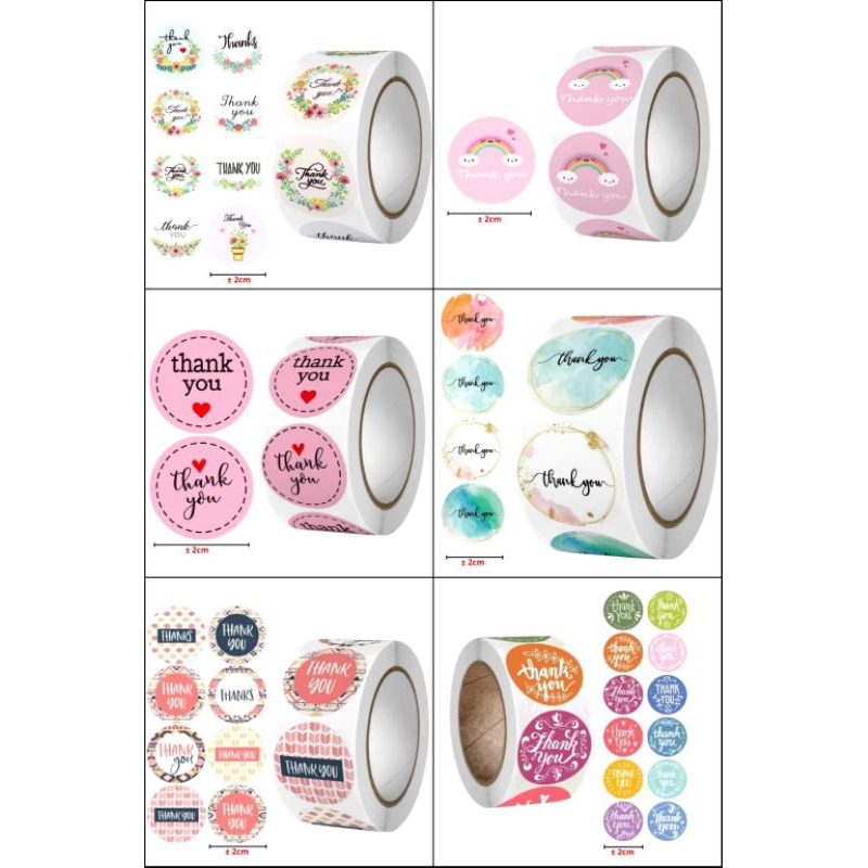 

Stiker Thank You/Stiker Olshop