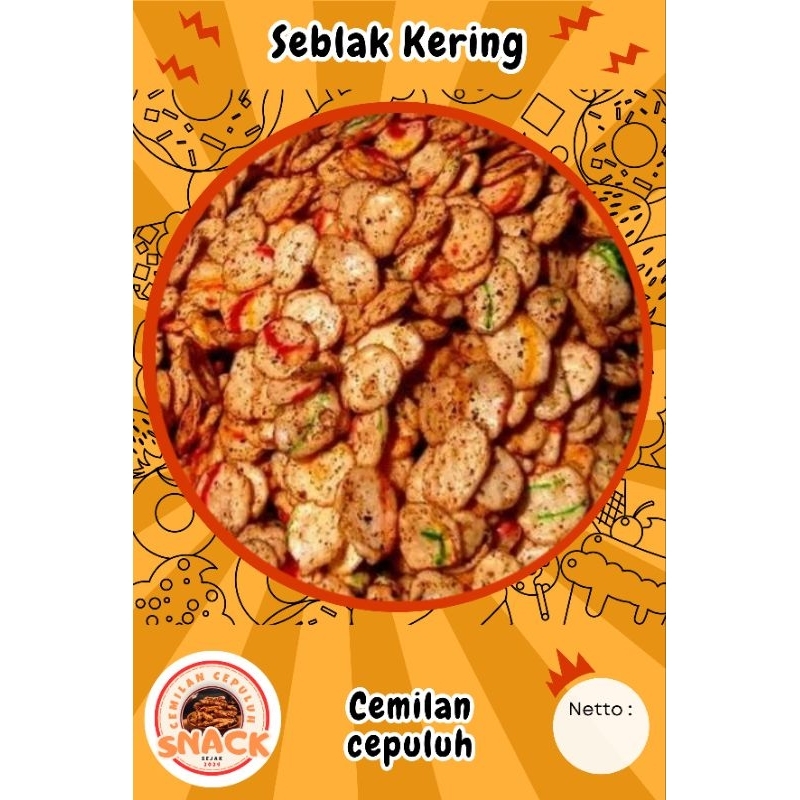 

Seblak kering