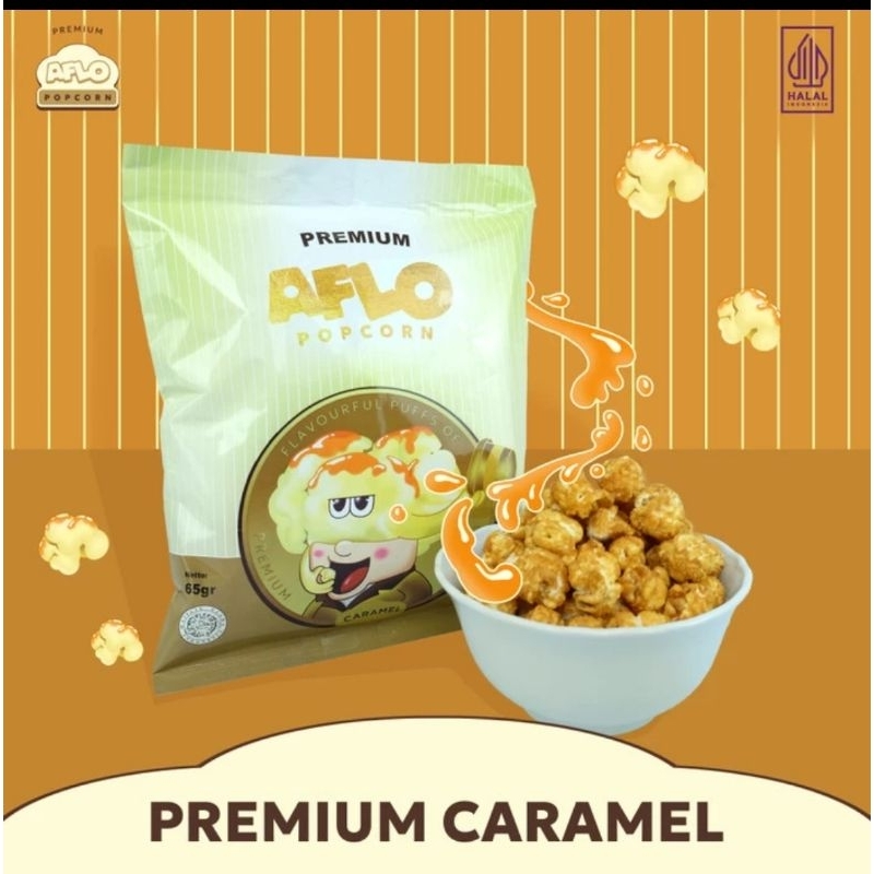 

Popcorn Aflo Premium Caramel Puffs 65 gr