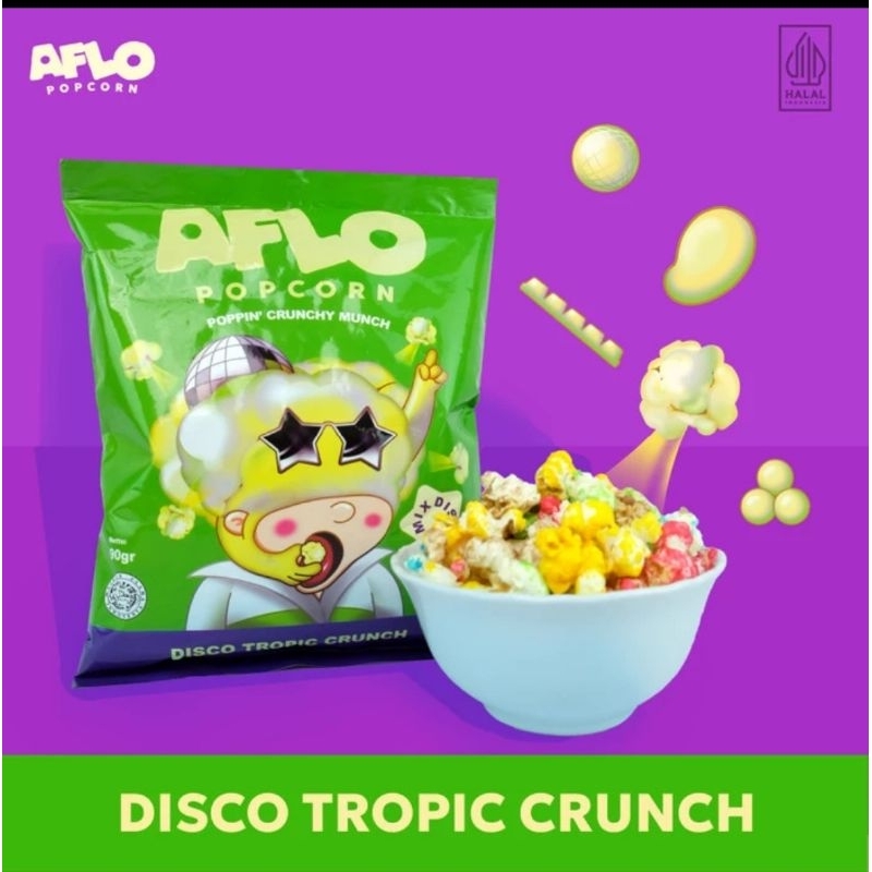 

Popcorn Aflo Disco Tropic Crunch mix fruit