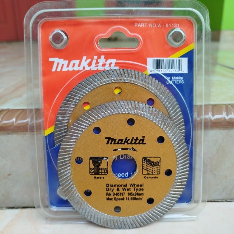 Mata Gerinda Potong kramik 4 Inch MAKITA Pisau Potong Kramik Granit