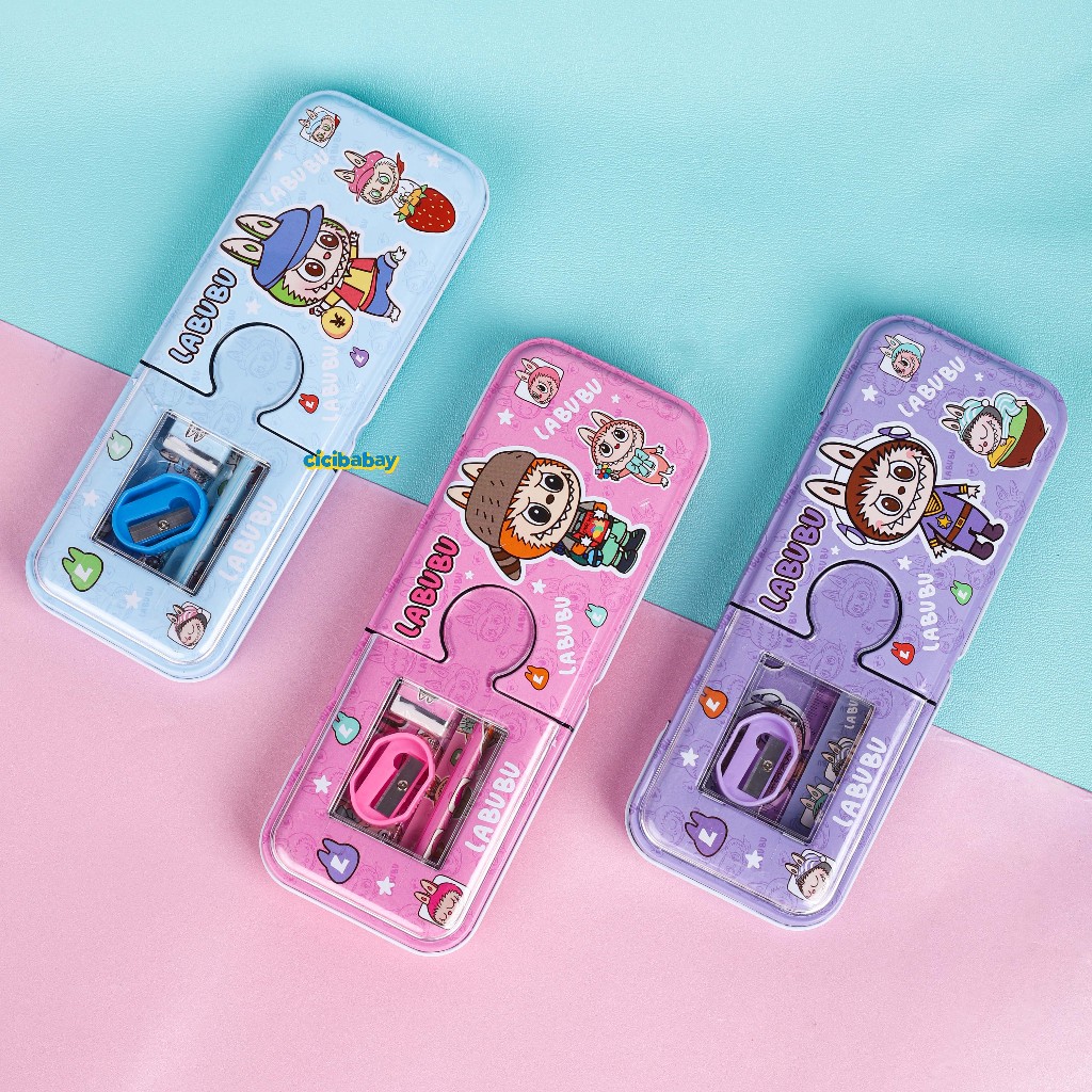 

Kotak Pensil Anak Set Labubu Tingkat 2 Susun Pencil Case Motif Lucu