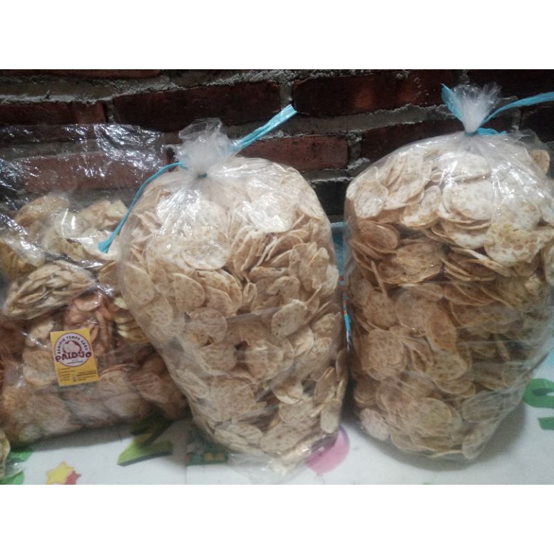 

keripik tempe sagu per ball