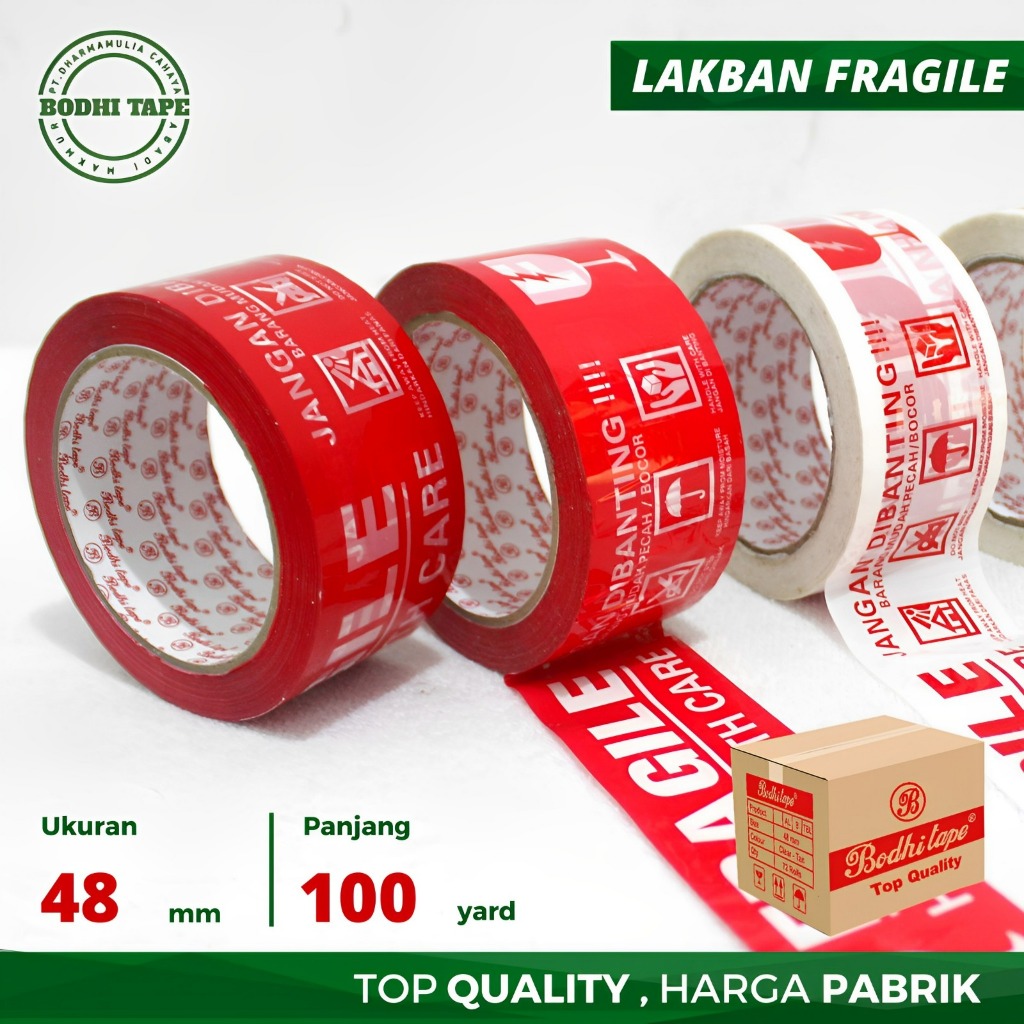 

LAKBAN FRAGILE 48MM X 100YARD #PERPCS#