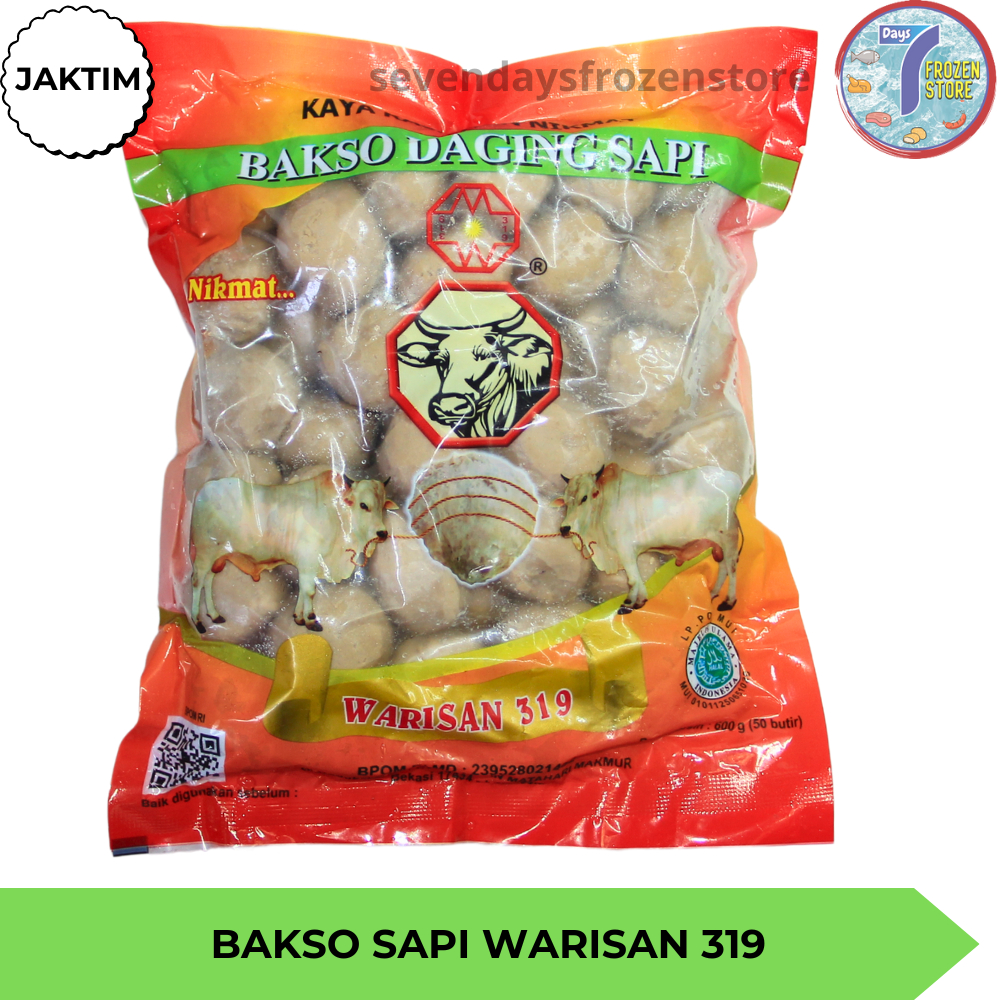 

RB Bakso Sapi Urat Warisan isi 50 kemasan 600 gr