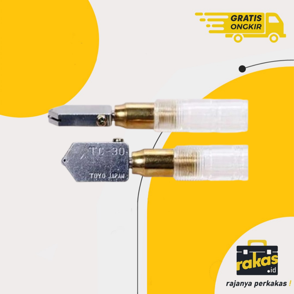 Alat Potong Kaca Toyo Tc 30