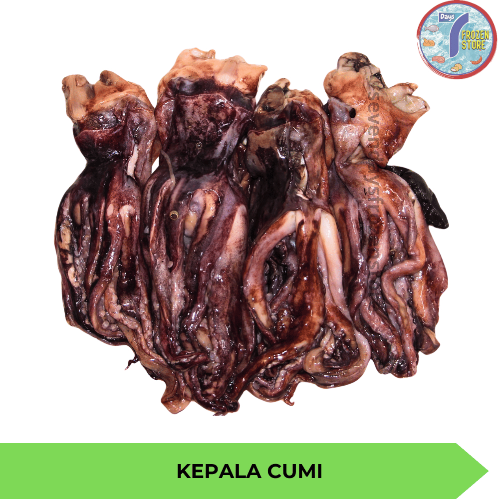 

Kepala Cumi Beku Frozen 500 gr