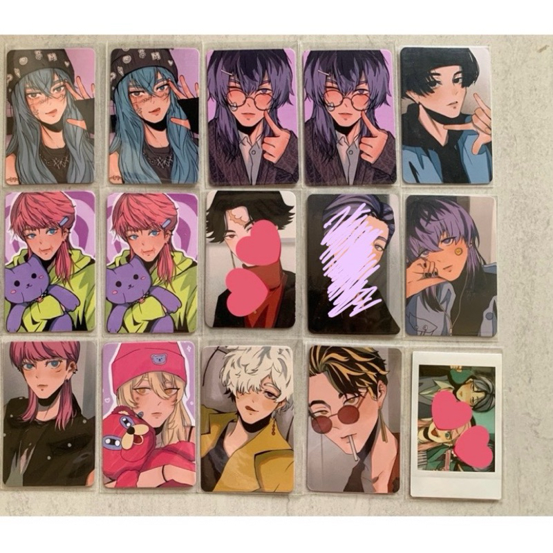 photocard pb 6baji tokyo revengers jujutsu kaisen chainsaw man