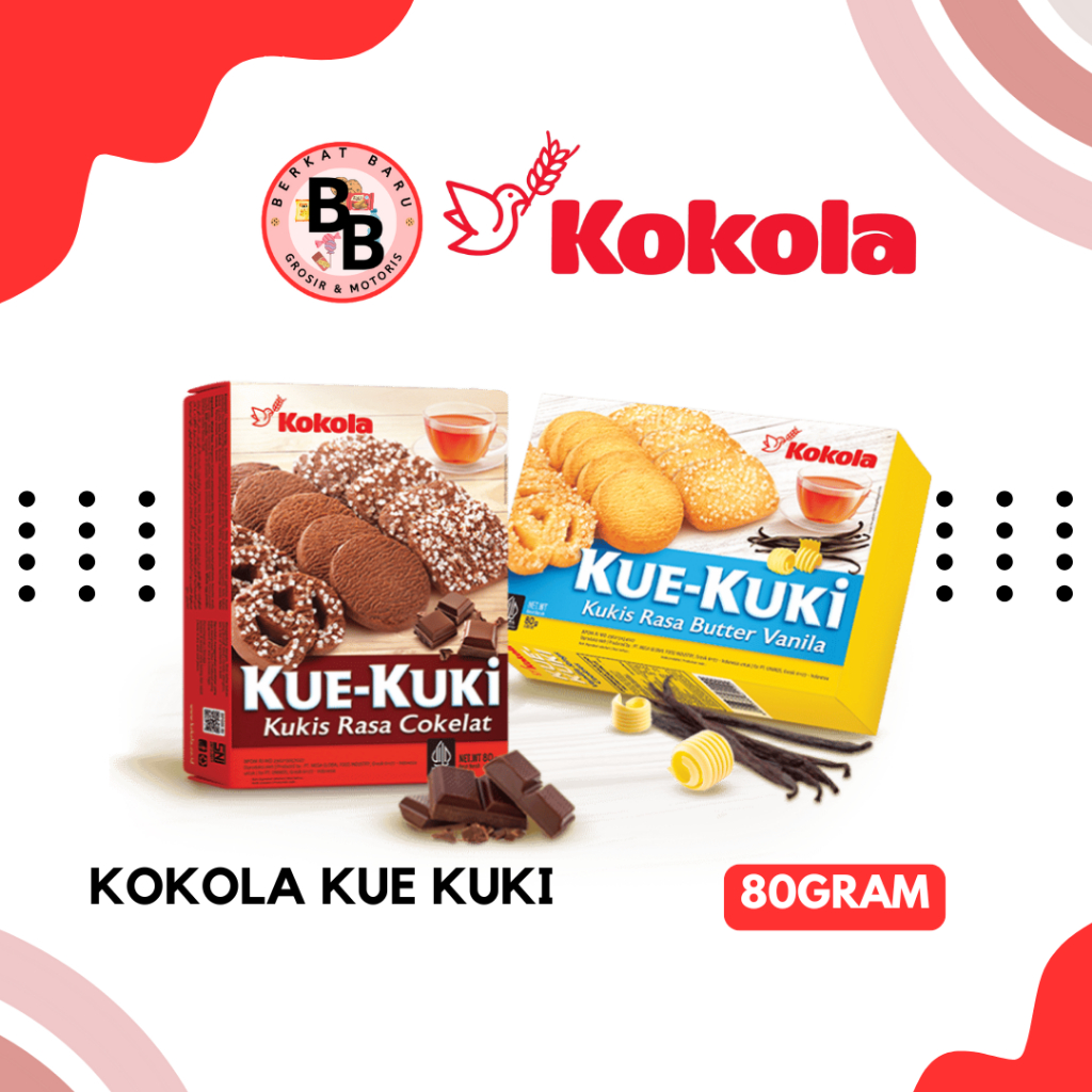 

[BB SNACK] KOKOLA KUE KUKI 80GRAM