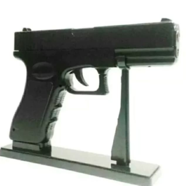 Korek Api Bara Model Pistol Glok 18
