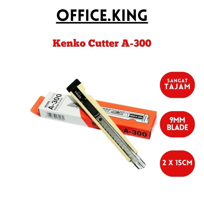 

Kenko Cutter kecil A-300 A300 Pemotong Kertas