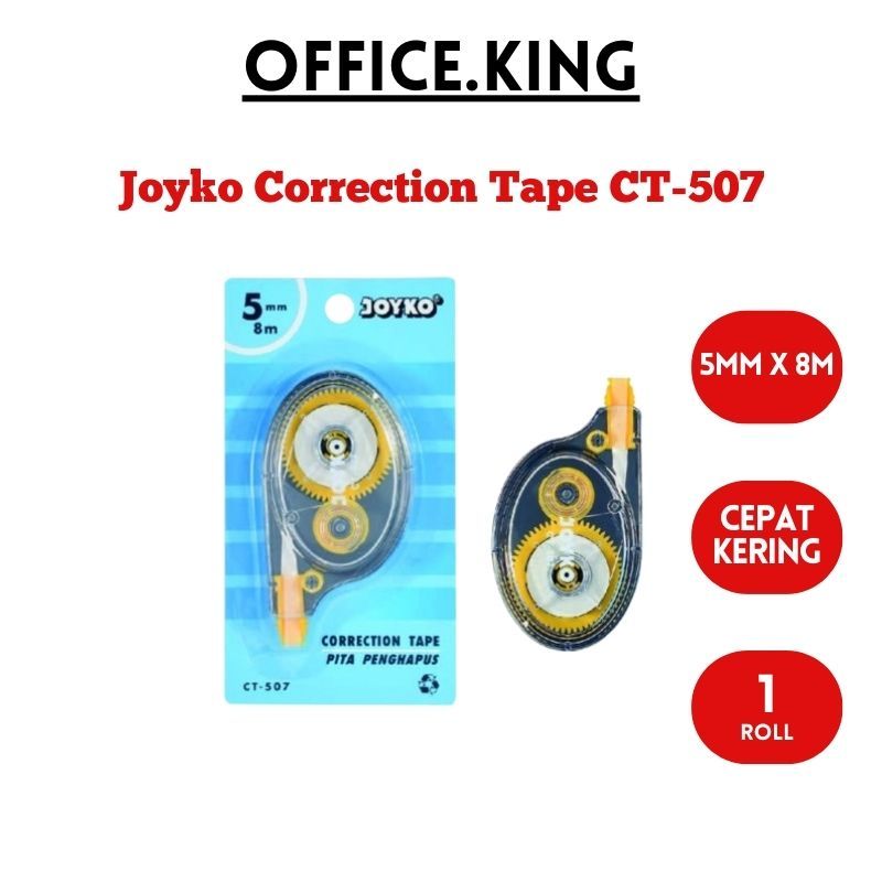 

JOYKO CORRECTION TAPE PEN CT507 TIP EX