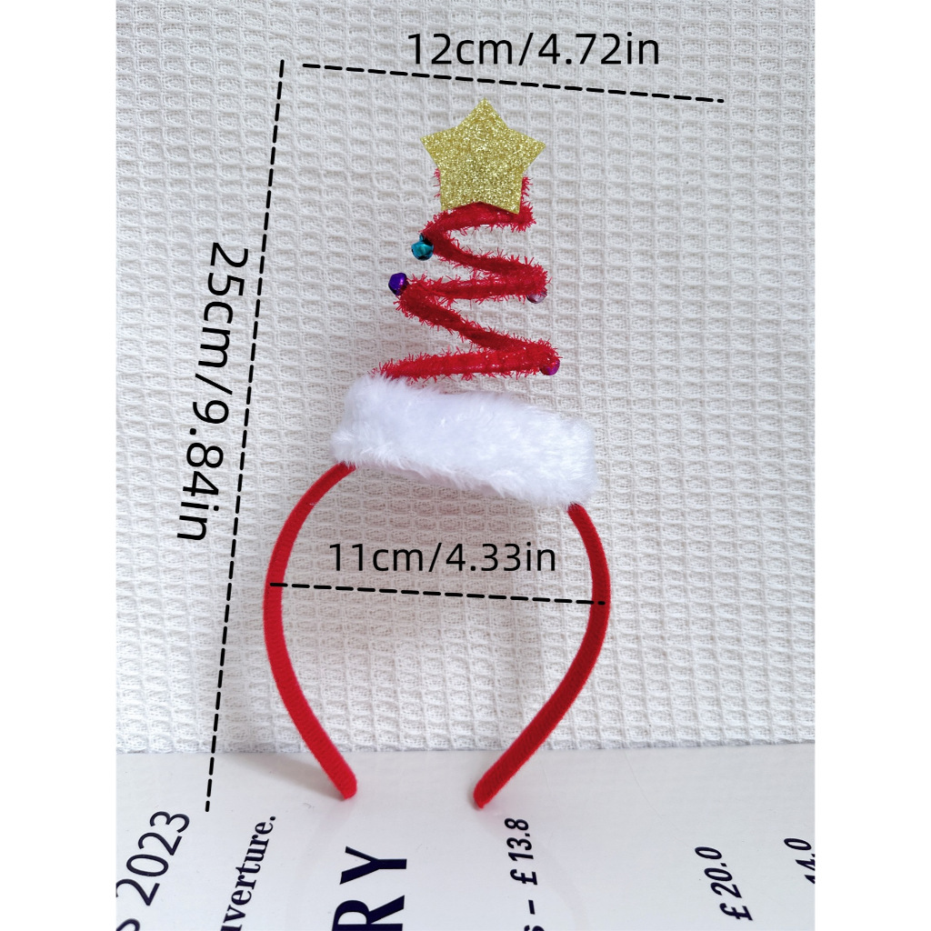 Lafleur.acc - Clarice Christmas Headband - bando natal aksesoris natal pita natal bando korea pita k