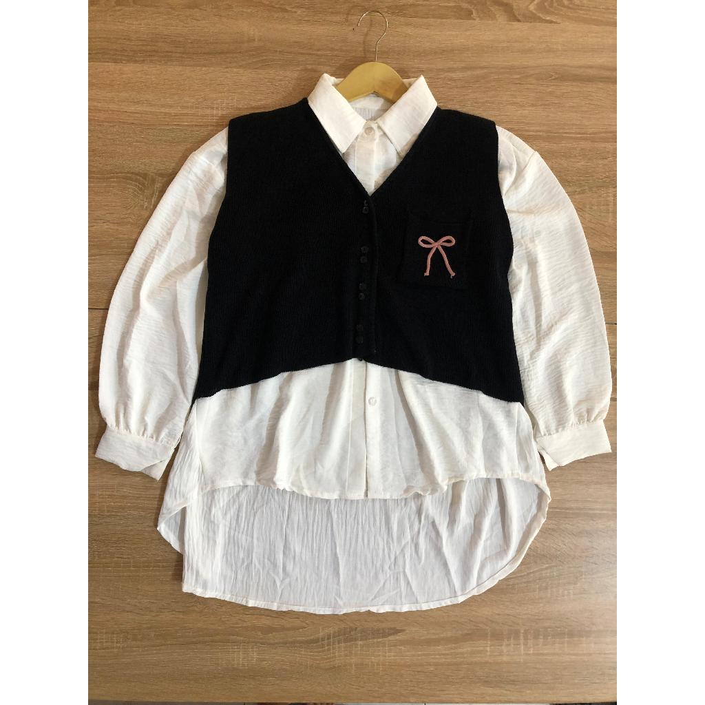 VEST KNIT KOREAN STYLE / KIMMY VEST RAJUT PREMIUM / VEST ATASAN WANITA TRENDY