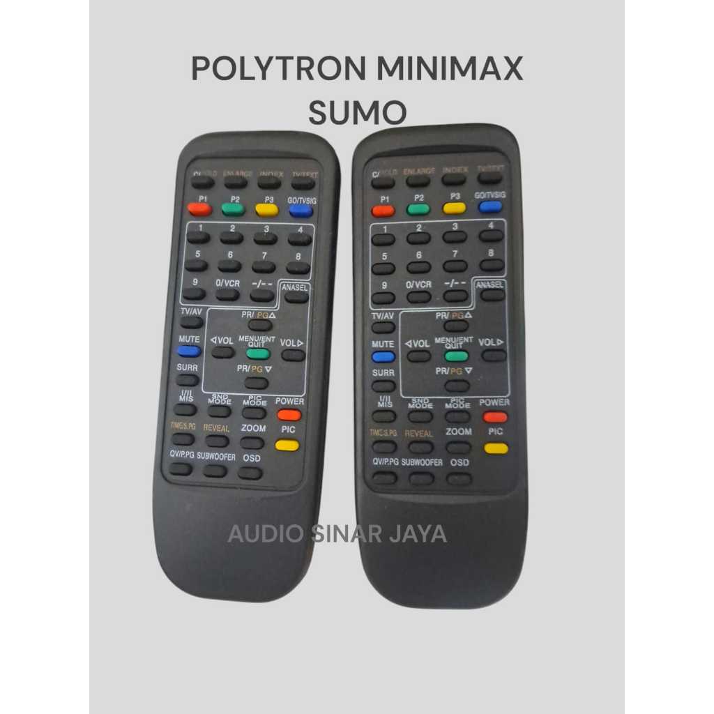 Remote Polytron Remote TV Polytron Minimax Sumo Remote Digitec