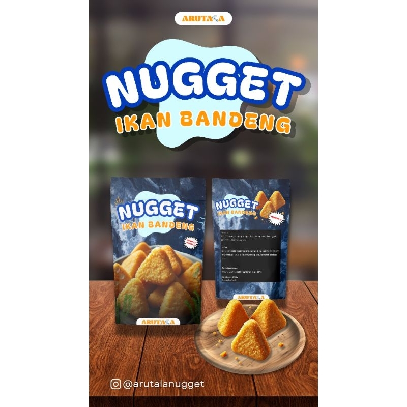 

Nugget Ikan Bandeng 300 gr - ARUTALA NUGGET