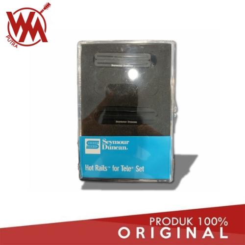 Seymour Duncan STHR-1 Set Hot Rails Tele Pickup - Hitam